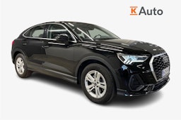 musta Audi Q3 2021 kuva 1.