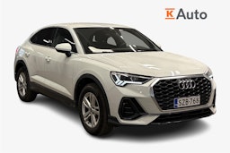 valkoinen Audi Q3 2021 kuva 1.