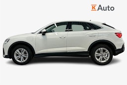 valkoinen Audi Q3 2021 kuva 6.