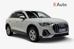valkoinen Audi Q3 2022 kuva 1.