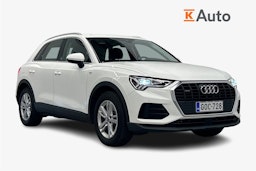 valkoinen Audi Q3 2022 kuva 1.
