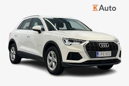 valkoinen Audi Q3 2022 kuva 1.