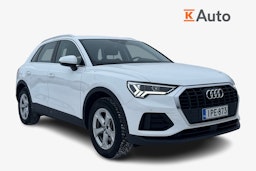 valkoinen Audi Q3 2022 kuva 1.