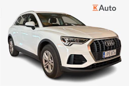 valkoinen Audi Q3 2022 kuva 1.