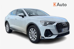 valkoinen Audi Q3 2022 kuva 1.