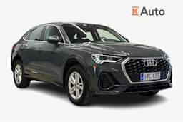 harmaa Audi Q3 2022 kuva 1.
