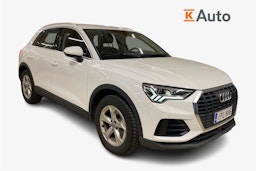 valkoinen Audi Q3 2022 kuva 1.