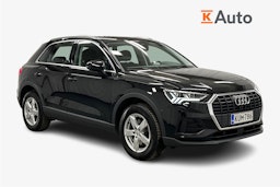 musta Audi Q3 2022 kuva 1.