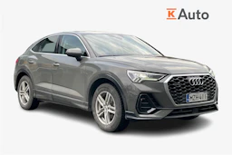 met. harmaa Audi Q3 2022 kuva 1.