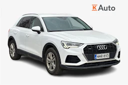 valkoinen Audi Q3 2022 kuva 1.