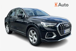 musta Audi Q3 2022 kuva 1.