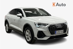 valkoinen Audi Q3 2022 kuva 1.