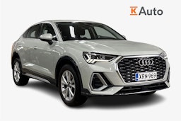 Harmaa Audi Q3 2022 kuva 1.