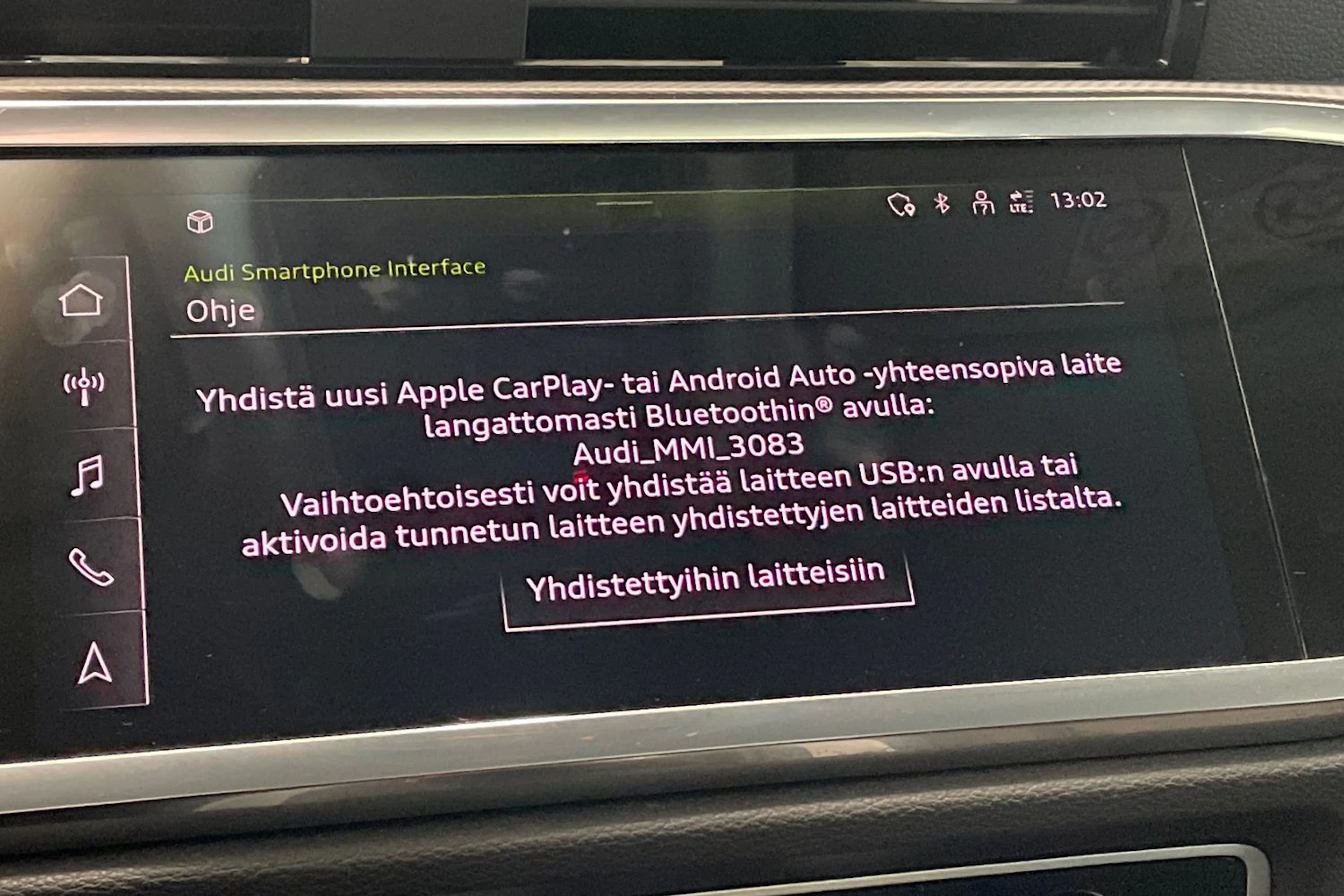 valkoinen Audi Q3 2022 kuva 23.