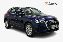 sininen Audi Q3 2022 kuva 1.