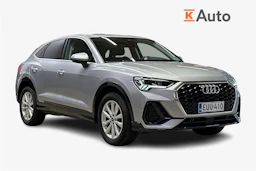harmaa Audi Q3 2024 kuva 1.