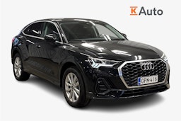 musta Audi Q3 2023 kuva 1.