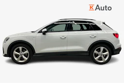 valkoinen Audi Q3 2023 kuva 7.