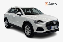 valkoinen Audi Q3 2023 kuva 1.