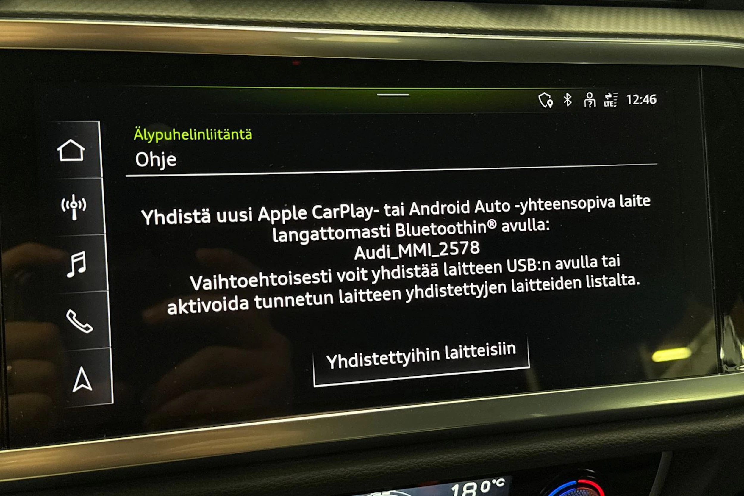musta Audi Q3 2023 kuva 31.