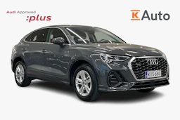 Harmaa Audi Q3 2023 kuva 1.