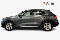 Harmaa Audi Q3 2023 kuva 5.