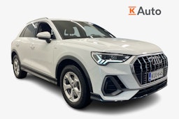 valkoinen Audi Q3 2023 kuva 1.