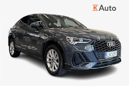 harmaa Audi Q3 2023 kuva 1.