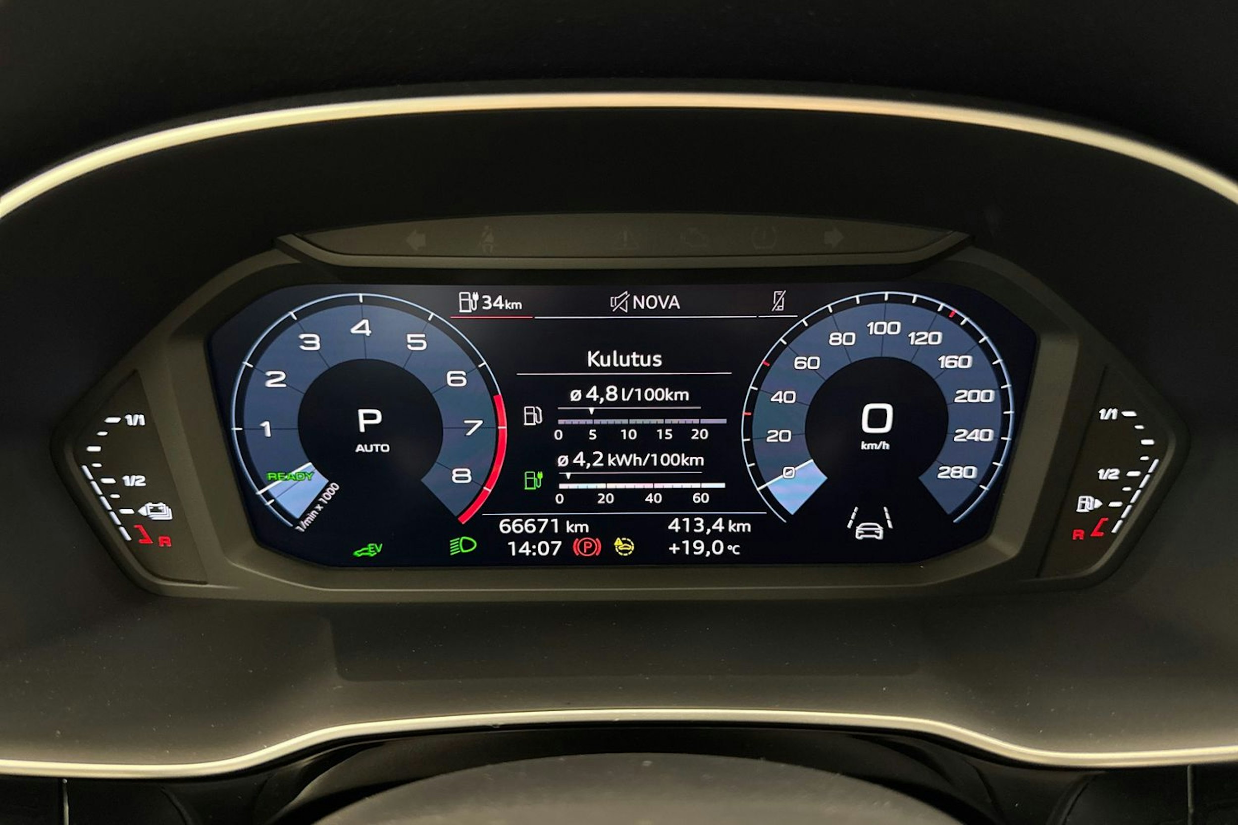 valkoinen Audi Q3 2023 kuva 18.
