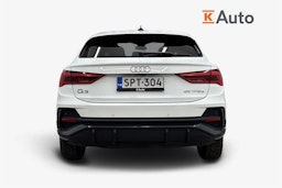 valkoinen Audi Q3 2024 kuva 3.