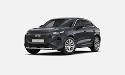 tamborra harmaa Audi Q3 2025 kuva 1.