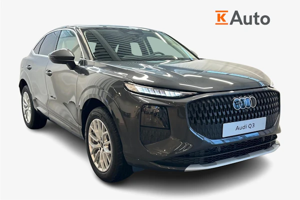 Audi Q3 Sportback e-hybrid 272HV - KATTAVIN VARUSTEIN OLEVA UUTUUS 5. VUODEN TAKUU I 0.99% KORKO