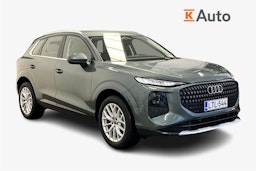 sage vihreä Audi Q3 2025 kuva 1.