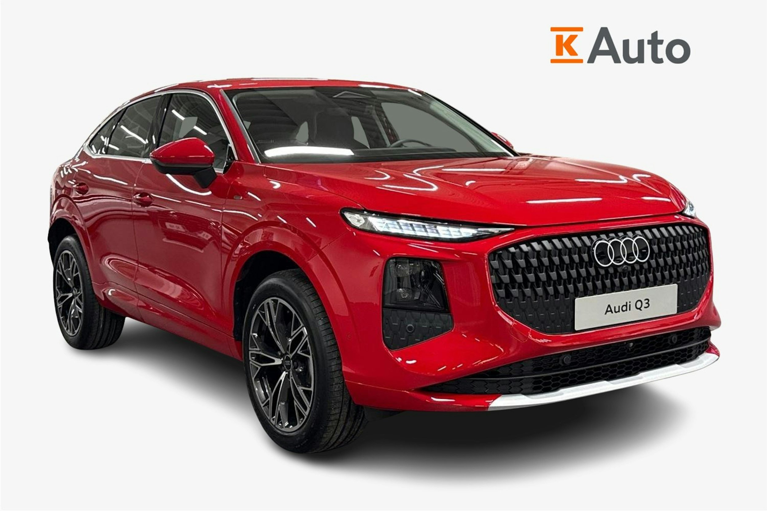 met. punainen Audi Q3 2025 kuva 1.