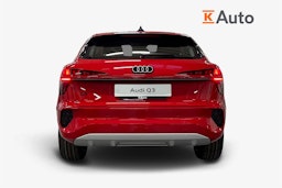 met. punainen Audi Q3 2025 kuva 3.