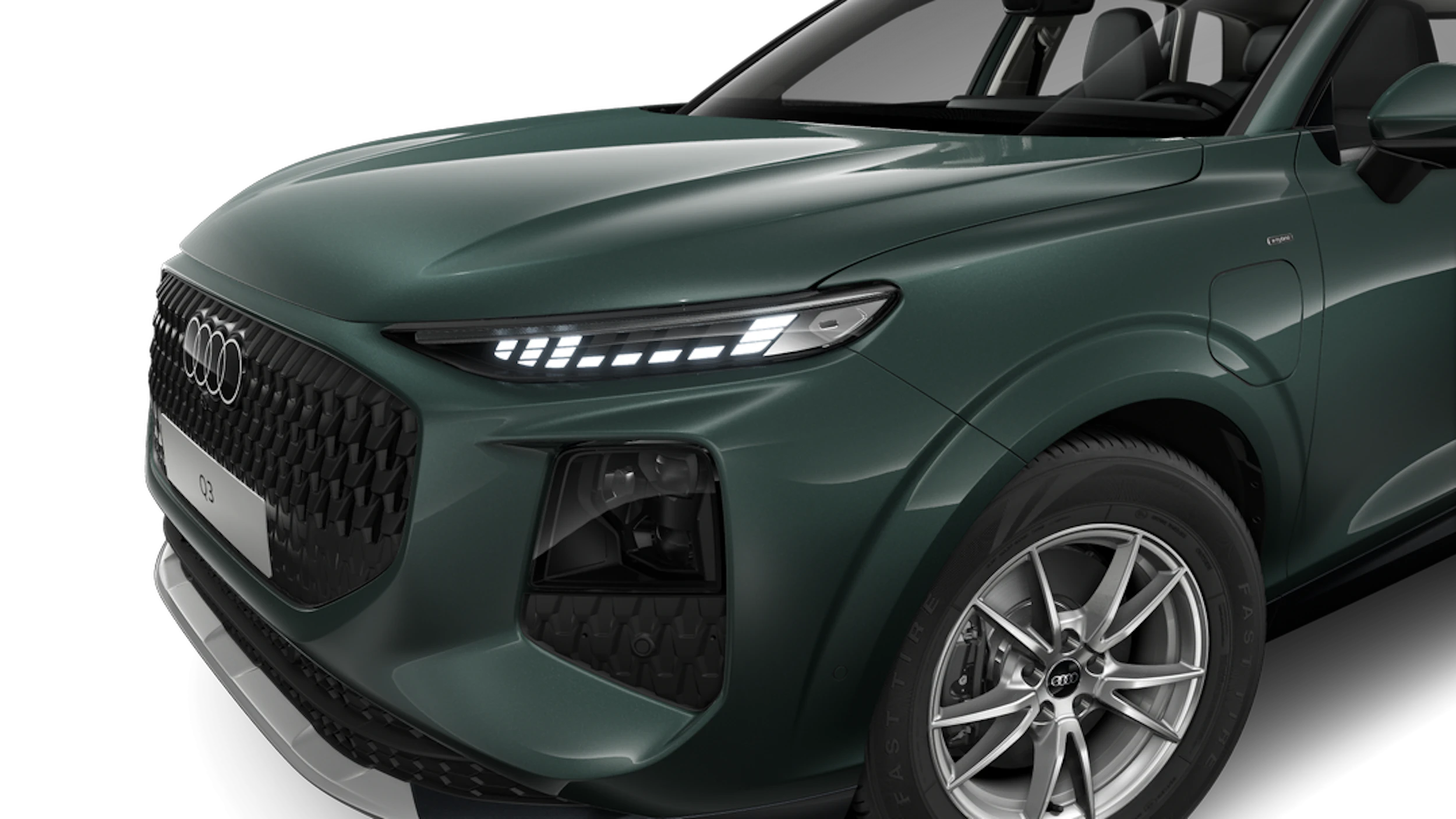 Sage-vihreä, metalliväri Audi Q3 2026 kuva 6.