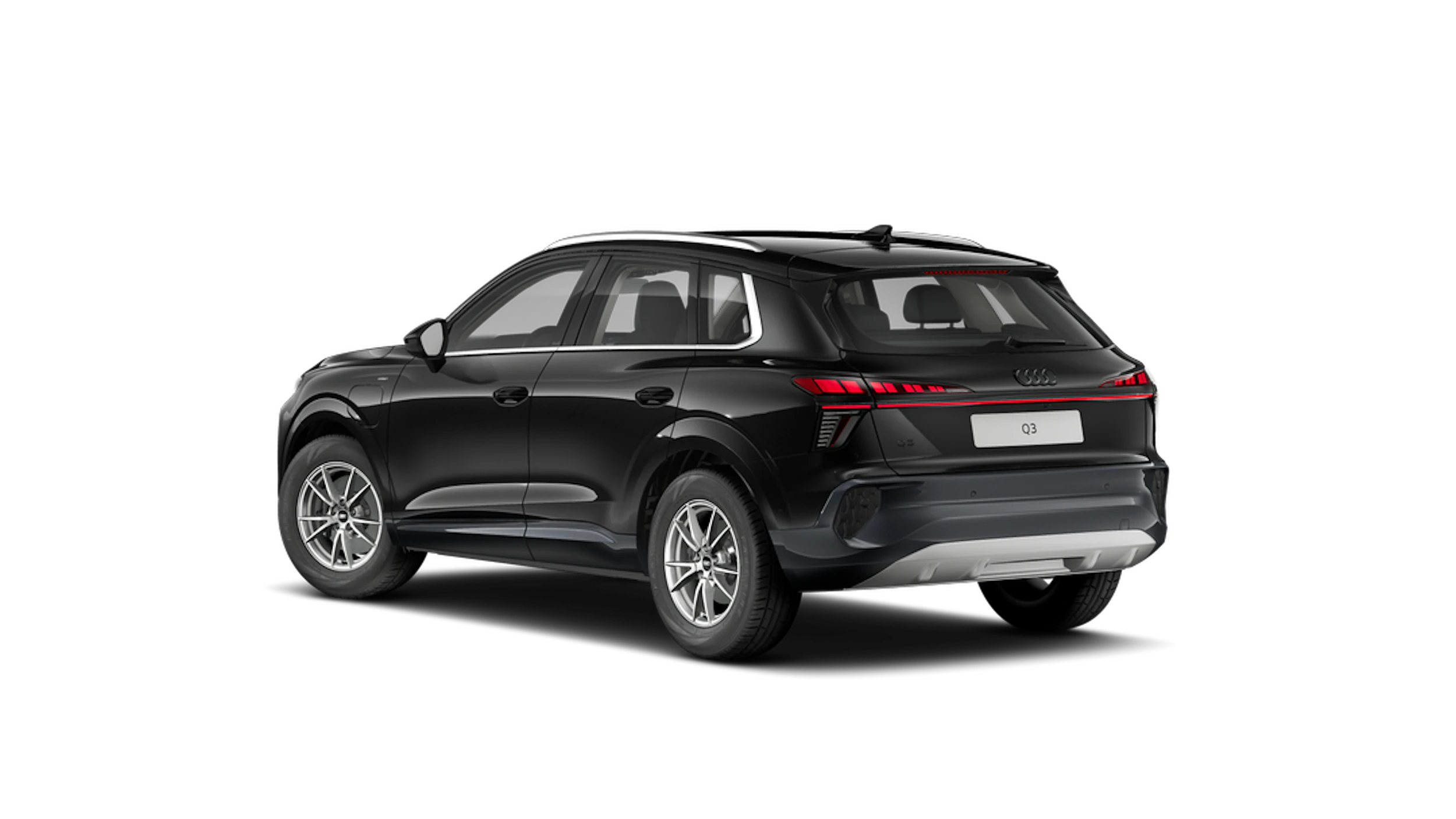 Mythos-musta, metalliväri Audi Q3 2026 kuva 4.