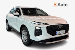 valkoinen Audi Q3 2026 kuva 1.