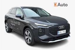 harmaa Audi Q3 2026 kuva 1.