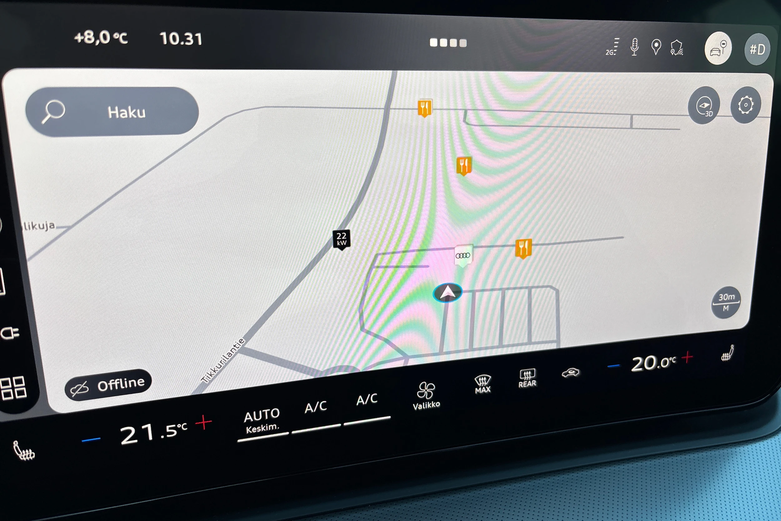 musta Audi Q3 2026 kuva 12.