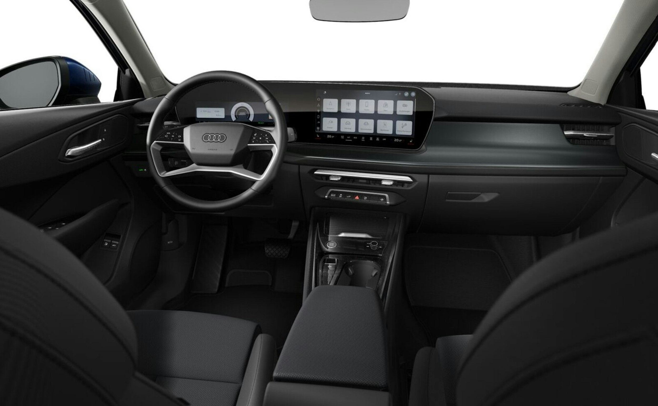 met. sininen Audi Q3 2026 kuva 6.