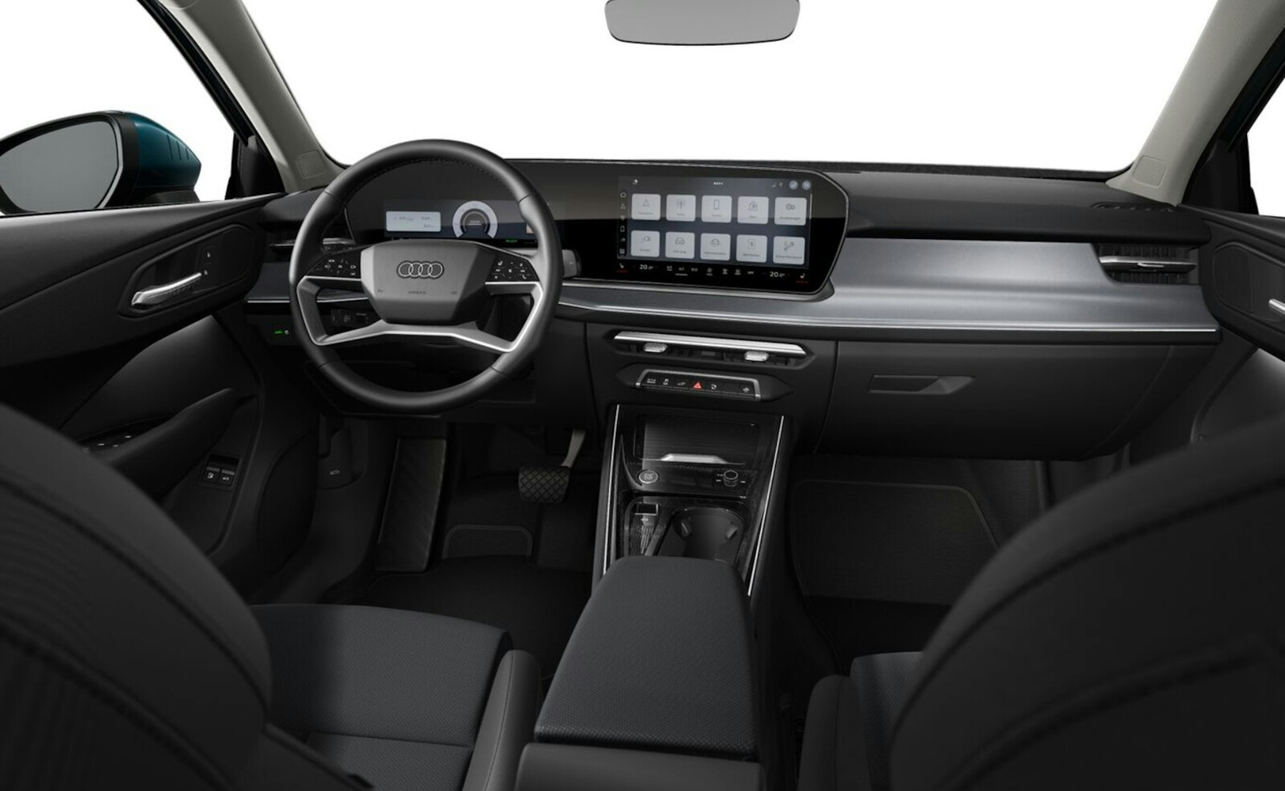 met. sininen Audi Q3 2026 kuva 6.