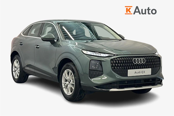 Audi Q3 Sportback e-hybrid 200 kW Digital Matrix LED I Kaistanvaihtoavustin I Vetokoukku I 5. vuoden takuu