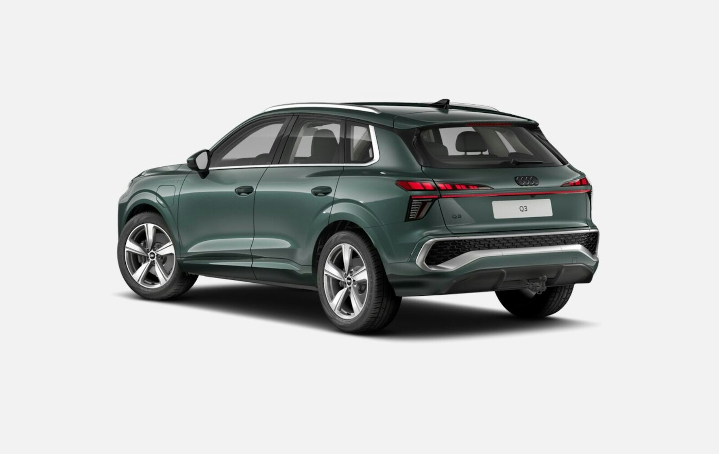 met. vihreä Audi Q3 2026 kuva 3.