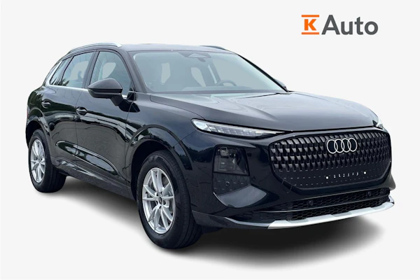 Audi Q3 TFSI quattro 150 kW I Vetokoukku I Webasto I Kahdet renkaat I Bensa neliveto I Mythos musta
