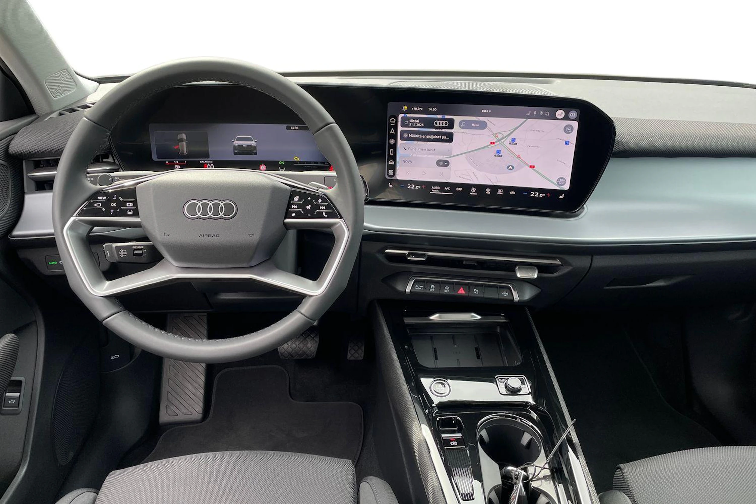 musta Audi Q3 2026 kuva 7.