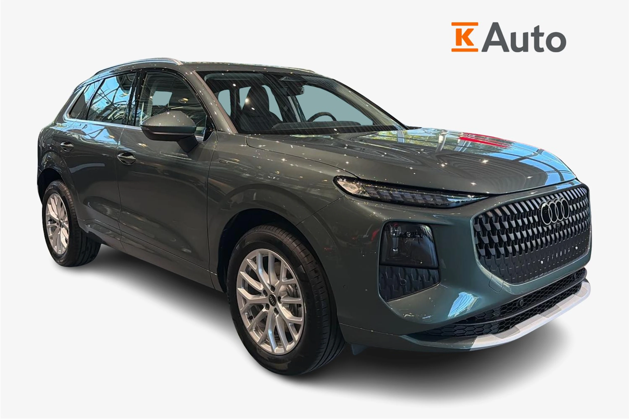 vihreä Audi Q3 2026 kuva 1.