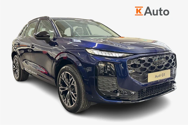 Audi Q3 e-hybrid 200 kW | Beige nahkasisusta | S Line ja Musta Optiikka-paketit |vetokoukku | Panoraamakatto