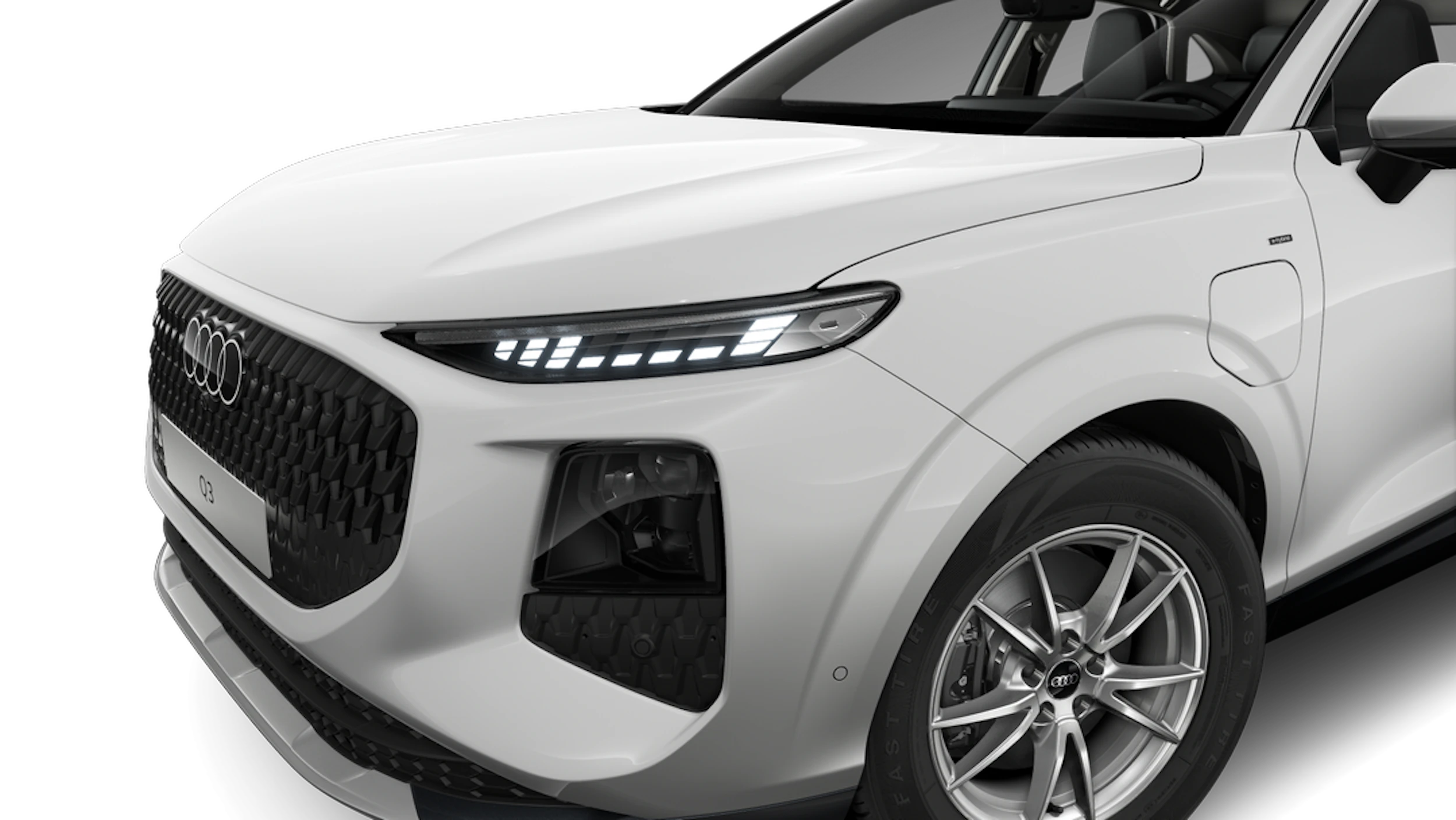 Arkona-valkoinen Audi Q3 Sportback 2026 kuva 6.