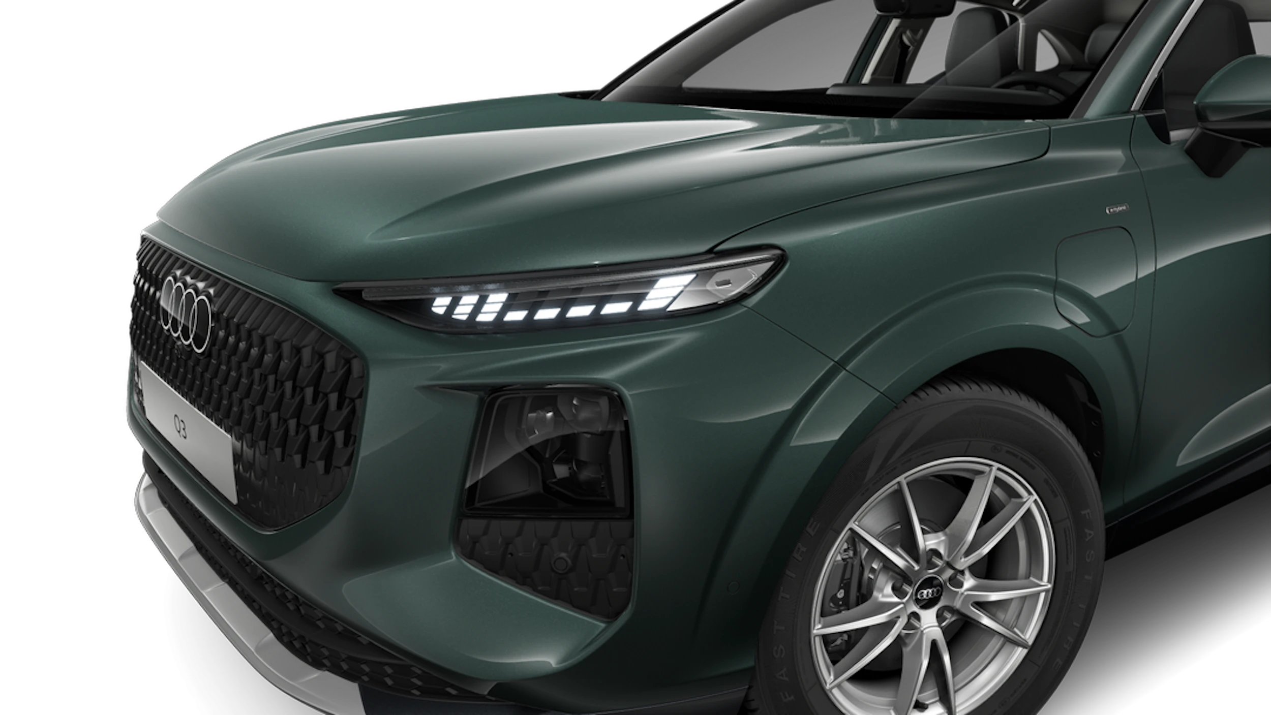 Sage-vihreä, metalliväri Audi Q3 Sportback 2026 kuva 6.